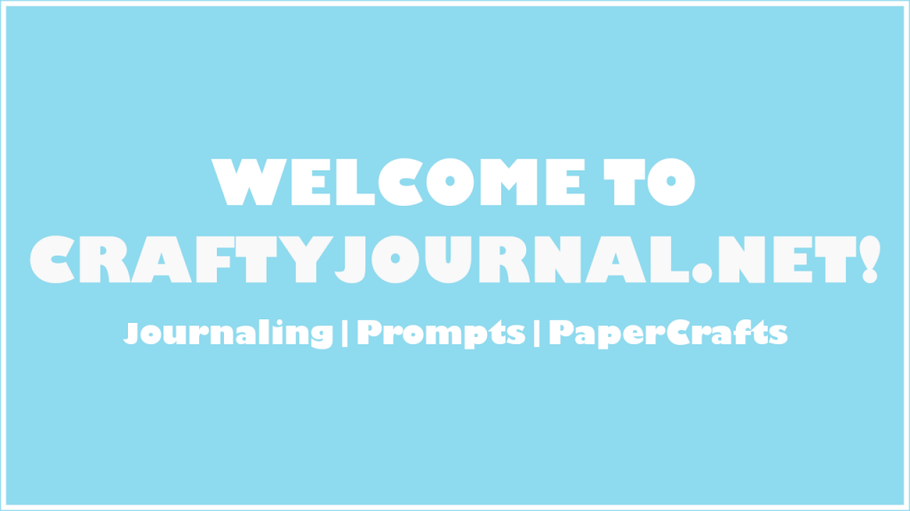 Welcome banner for the home page of CraftyJournal.net