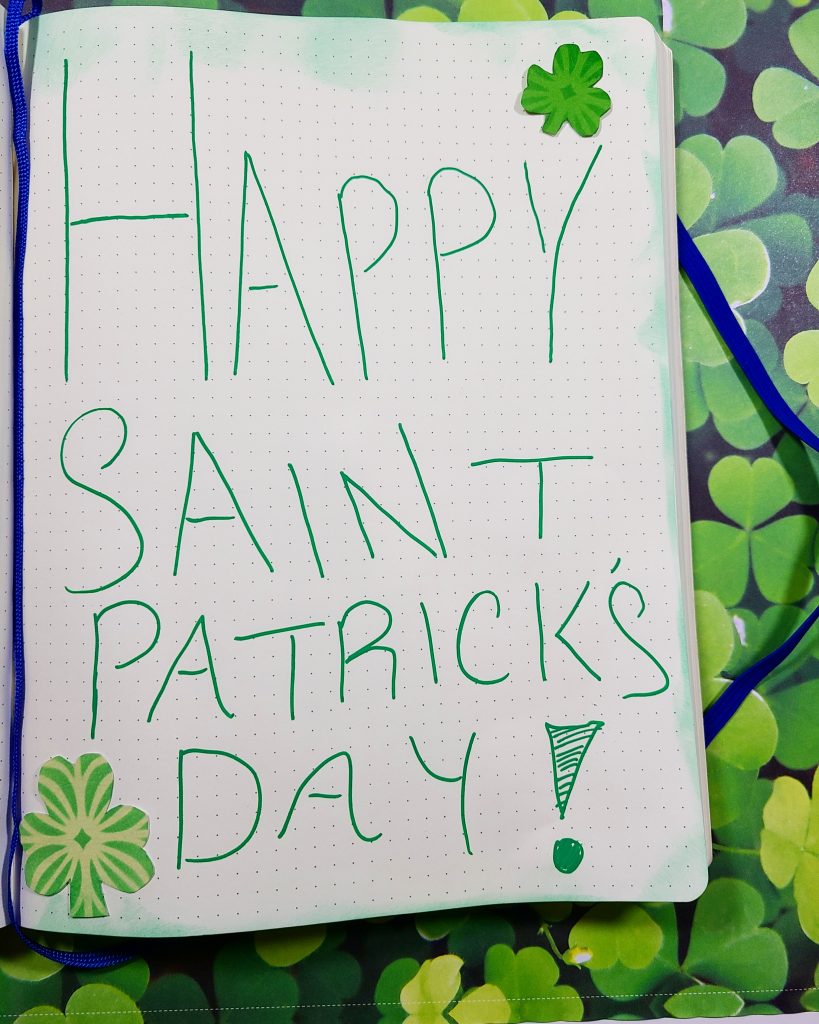 GL ART CHALLENGE: HAPPY SAINT PATRICKS DAY